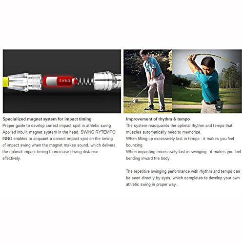 Golfami Swing Rytempo Inno Golf Swing Rhythm Tempo Trainer Lime