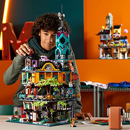 LEGO NINJAGO City Gardens 71741 Building Kit Multicolor