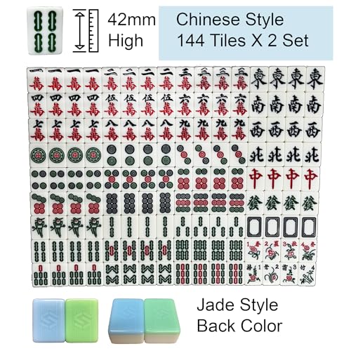 SXTL Automatic Mahjong Table with Tile Shuffling, Converts to Dining Table, White, 42