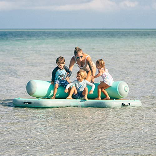 BOTE Inflatable Dock Hangout Suite Floating Party Raft Classic Seafoam