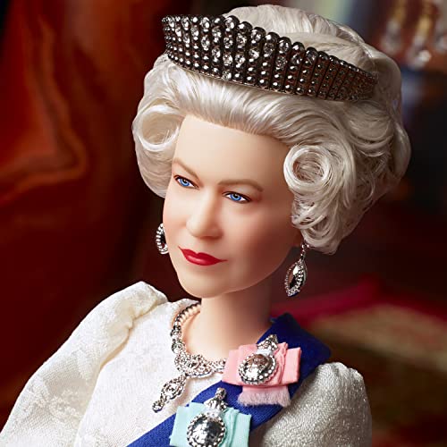 Barbie Signature Queen Elizabeth II Platinum Jubilee Doll Multicolor