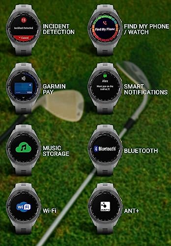 Wearable4U Garmin Approach S70 Golf Smartwatch Gray