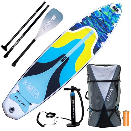RAVE Sports Kota iSUP 11'2" Stand-Up Paddleboard Borealis