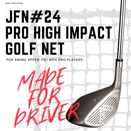 Just For Nets JFN Pro High Impact Golf Net Black