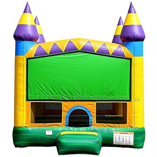 JumpOrange Commercial Grade Inflatable Jungle Zoo Bounce House 13'x13'