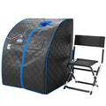 Durasage Portable Infrared Sauna Spa for Home Relaxation Black