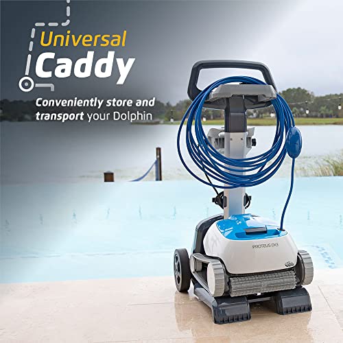 Dolphin Proteus DX3 Robotic Pool Vacuum Cleaner White