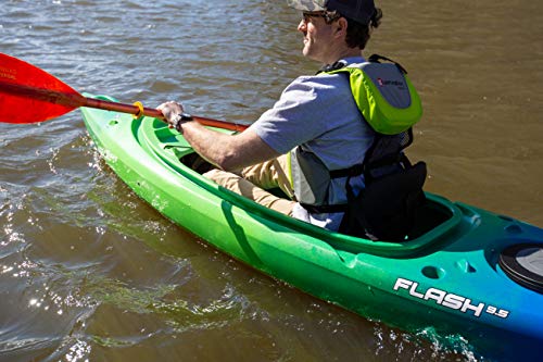 Perception Kayaks Flash 9.5 Sit Inside Fishing Kayak Earth