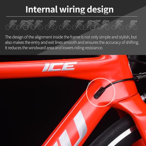 KOOTU Carbon Road Bike Red
