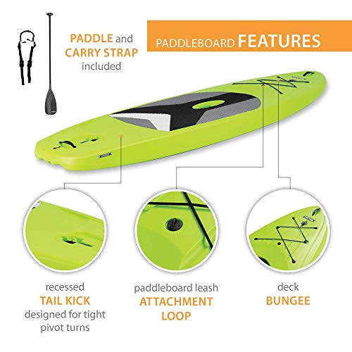 Lifetime 90891 Horizon 100 Stand-Up Paddleboard Lime Green
