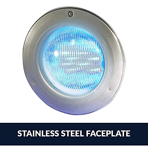 Hayward ColorLogic 4.0 LED Pool Light Stainless Steel 100 Ft Cord White