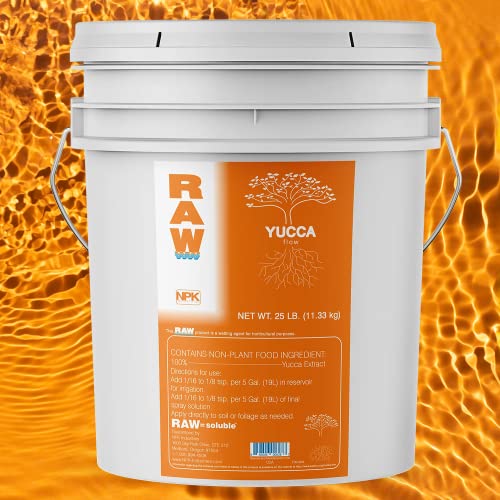 RAW Yucca 25lb Natural Wetting Agent