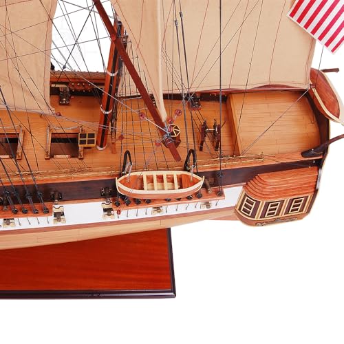 Old Modern Handicrafts USS Constitution Collectible X-Large Red