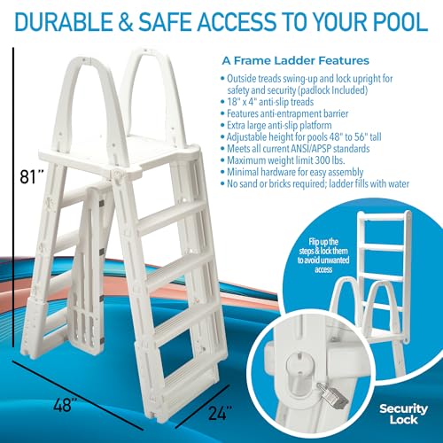 Shop Square 24'x52' Steel Above Ground Pool Kit Silver