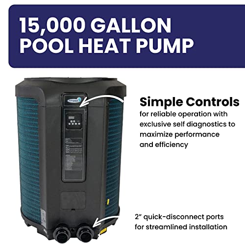 Blue Torrent Pumps ComforTemp Pool Heat Pump 53,000 BTU