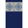 Blue Wave NL324-40 Heavy Gauge Mangalore Mosaic Oval Unibead Steel Wall Swimming Pool Liner