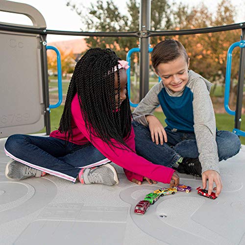 Lifetime Adventure Tower Playset Swing Set Blue