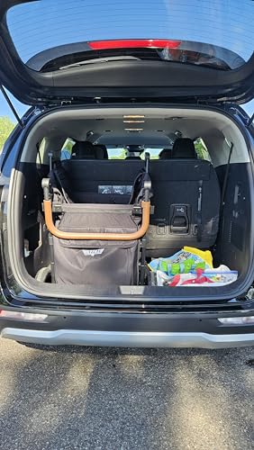 Keenz Duo Stroller Wagon with Canopy 4-Passenger Capacity Black