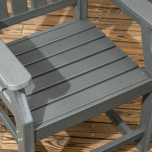 Outsunny 6-Piece Patio Dining Set Outdoor Furniture with Cushions Grey