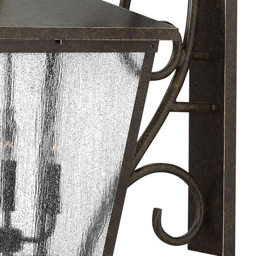 Hinkley Trellis Collection Four Light Outdoor Wall Mount Regency Bronze