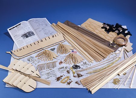Model Expo Model Shipways Charles Morgan Whale Bark 1:64 Scale Wood Ship Kit