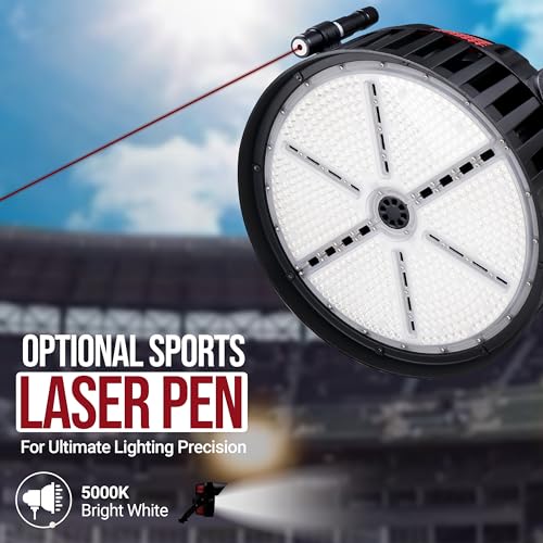 RuggedGrade 500 Watt StadiumPro IV Series LED Stadium Lights 78,000 Lumen 5000K