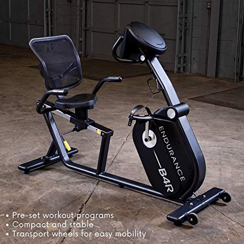 Body-Solid Endurance B4RB Recumbent Exercise Bike Black