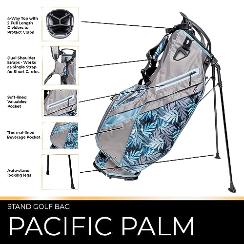 Glove It Ladies Lightweight Golf Stand Bag Pacific Palm