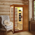RIDFY Infrared Sauna Home Spa with Control Panel Natural
