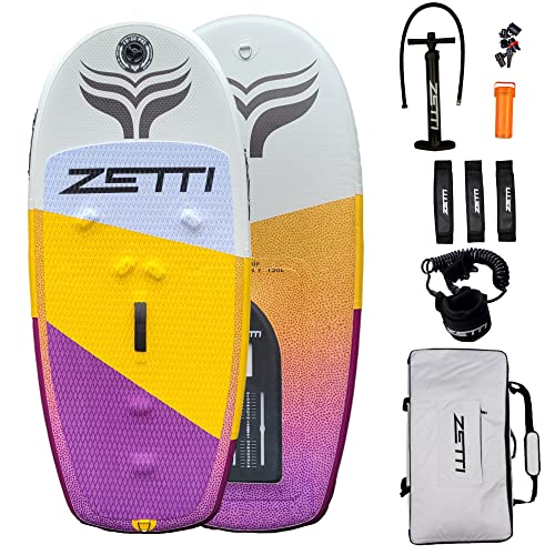 Zetti Inflatable Wingsurf Board 5'6" Royal Funk