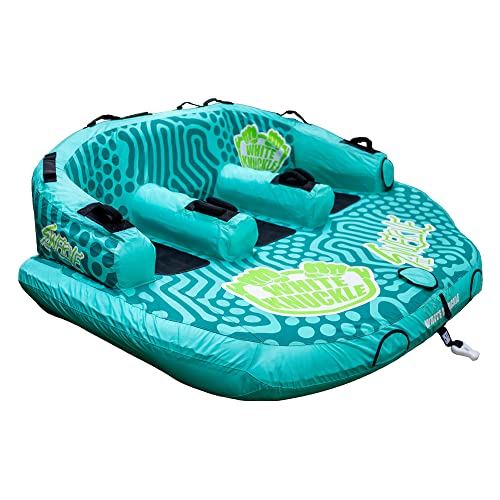 White Knuckle The Swerve 3 Towable Tube Green