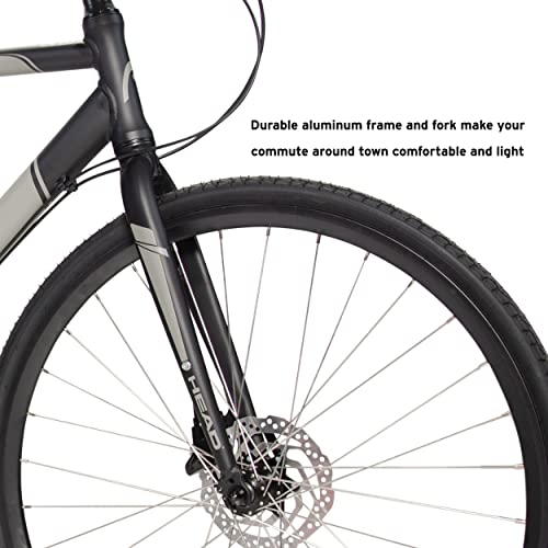 HEAD Head UR Fast 700c Belt Drive Urban Commuter Bike Black