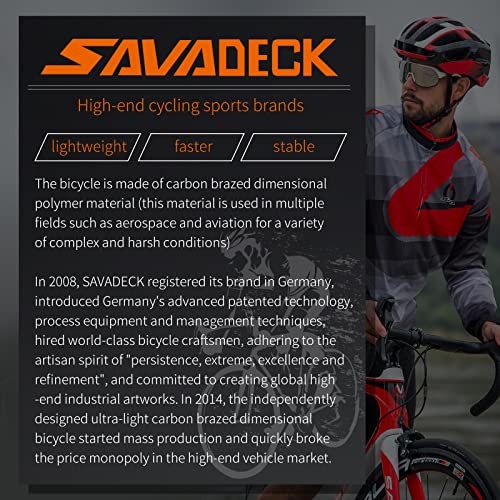 SAVADECK Carbon Gravel Road Bike Shimano GRX400 20-Speed White 54cm