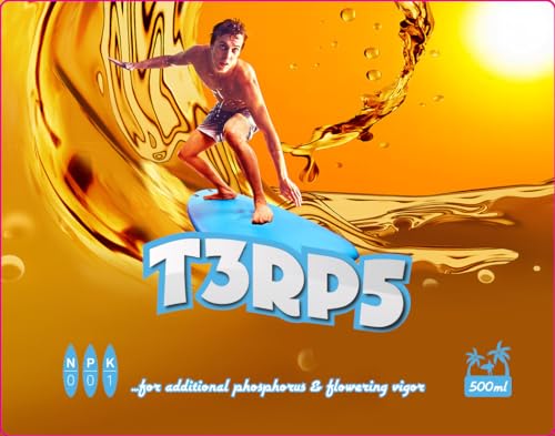 Generic T3RP5 Bloom Enhancer & Terp Booster 500ML Black