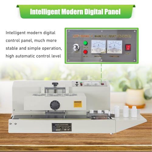 Yokoma Continuous Induction Bottle Sealer for 1.97"-5.12" Caps, 220V