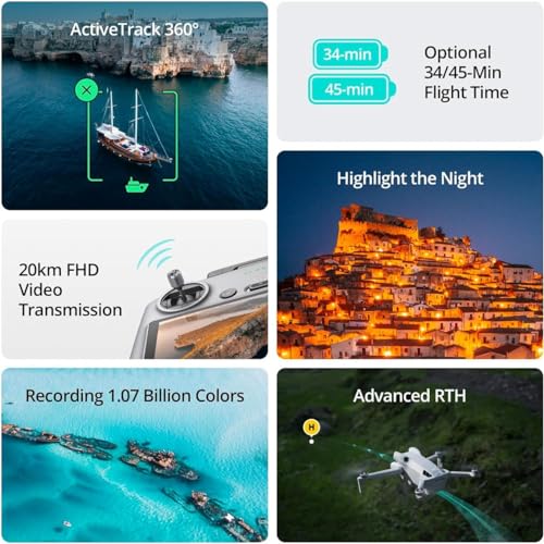 DJI Mini 4 Pro Folding Mini-Drone 4K HDR Camera