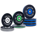 Valor Fitness BPP-270B Bumper Plate 270 lb Set