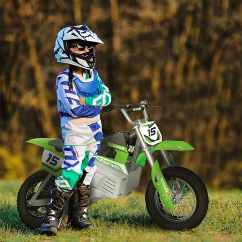 Razor MX400 Dirt Rocket Electric Motocross Motorcycle Green