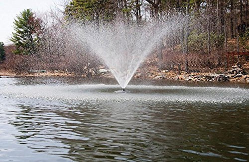 Fawn Lake Fountains 1/2, 3/4, 1 HP Floating Fountains Black