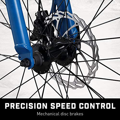 Mongoose Juneau Fat Tire Mountain Bike Blue