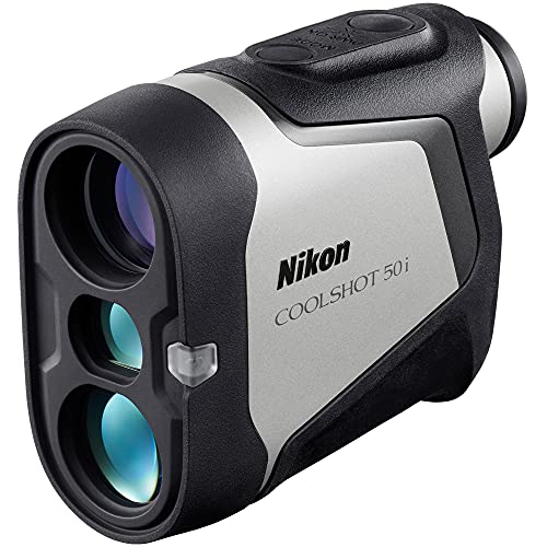 Nikon COOLSHOT 50i Golf Rangefinder with OLED Display & Magnet Mount Bundle