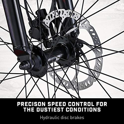 Mongoose Argus Sport Adult Fat Tire Mountain Bike Black