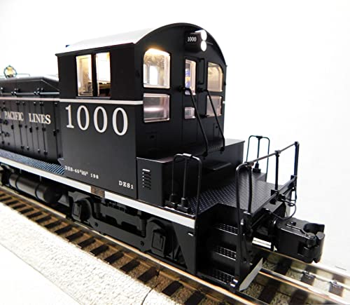 LIONEL TRAINS Southern Pacific Legacy SW1 Diesel Locomotive O Gauge Black