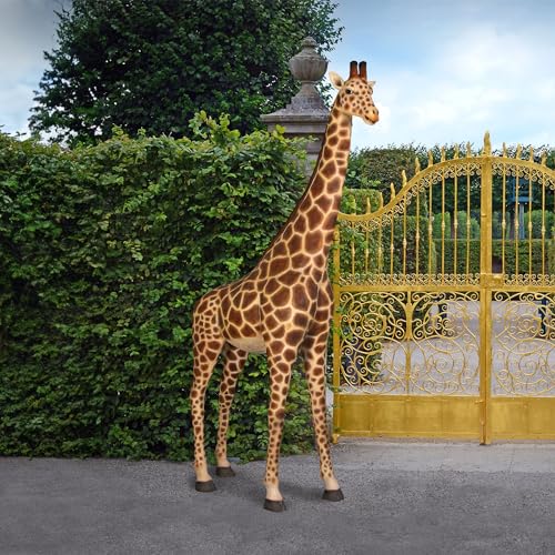 Design Toscano Malee Grand Scale Giraffe Garden Statue Full Color