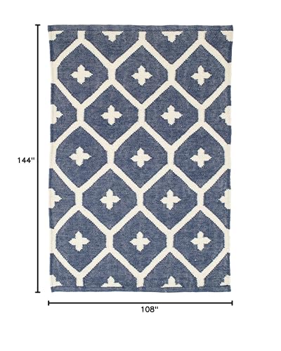 Dash & Albert Elizabeth Indoor/Outdoor Area Rug 9' x 12' Navy