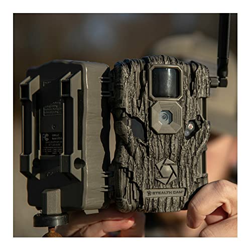 Stealth Cam Fusion X 26 MP Trail Camera Bundle with Night Vision, Solar Panel, 32GB SD Card & Card Reader (4-Pack)