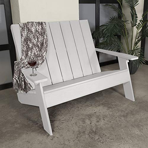 Highwood Italica Modern Adirondack 4pc Set White