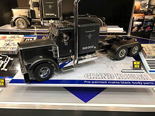 TAMIYA Grand Hauler R/C Truck Kit Matte Black Edition