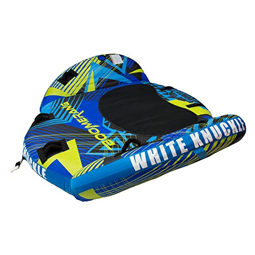 White Knuckle The Boomerang - 3 Rider Inflatable Towable Tube Blue / Yellow
