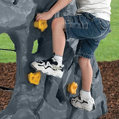 Step2 Skyward Summit Kids Climbing Wall Playset Gray